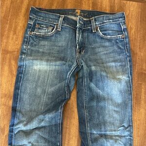 7 for all mankind womens/teen jeans size 27